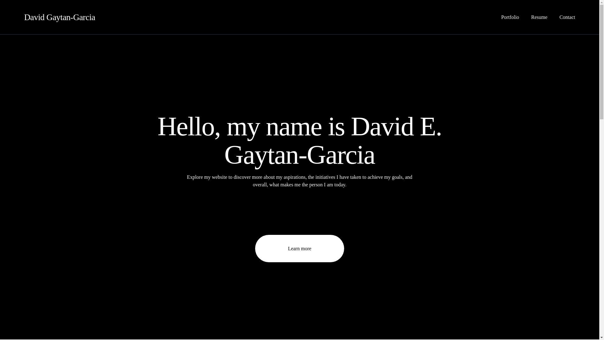 website screenshot of https://davidgaytan-garcia.com/