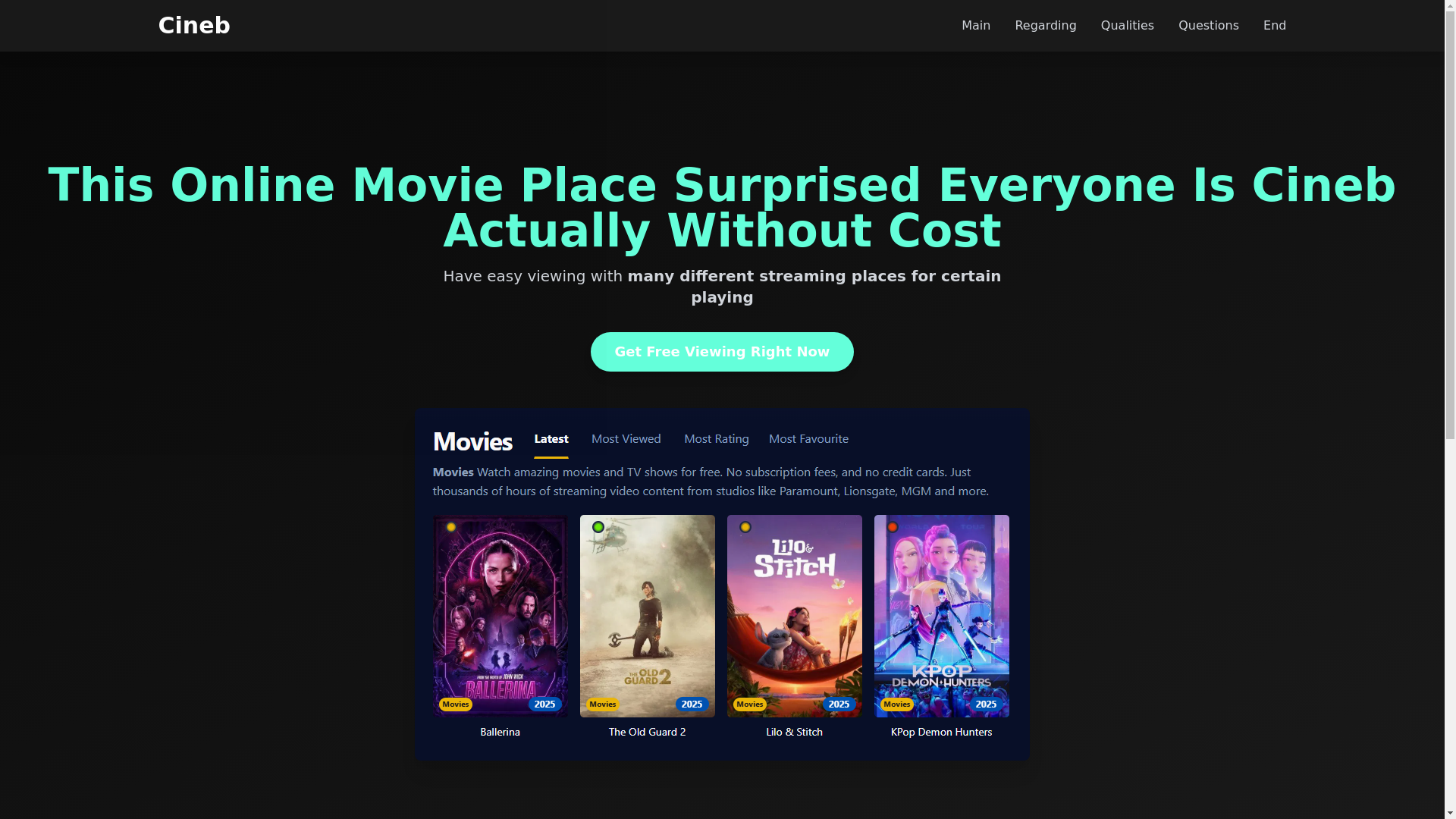 website screenshot of https://cineb-mh5r.pages.dev/