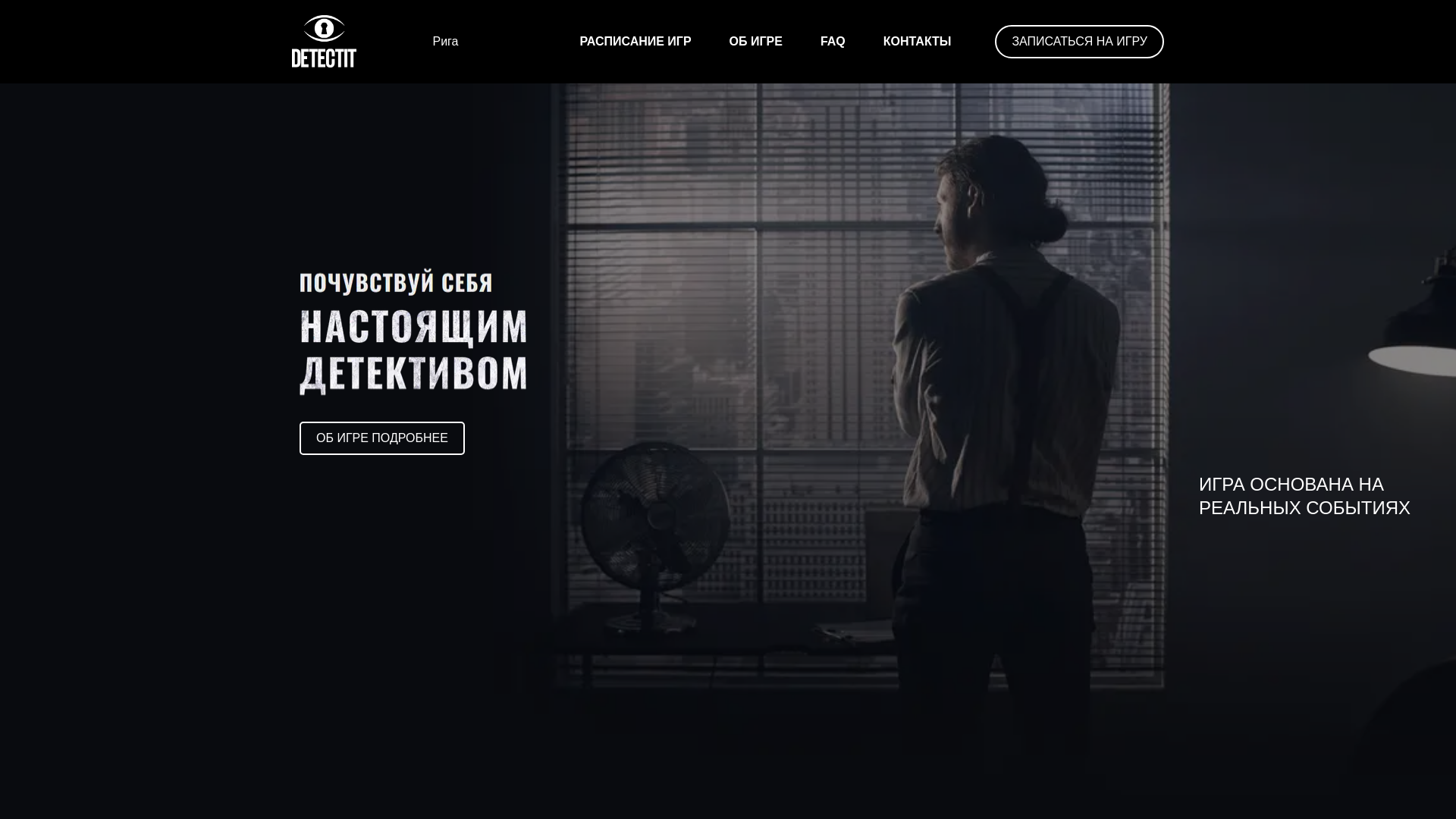 website screenshot of https://detectit.lv/