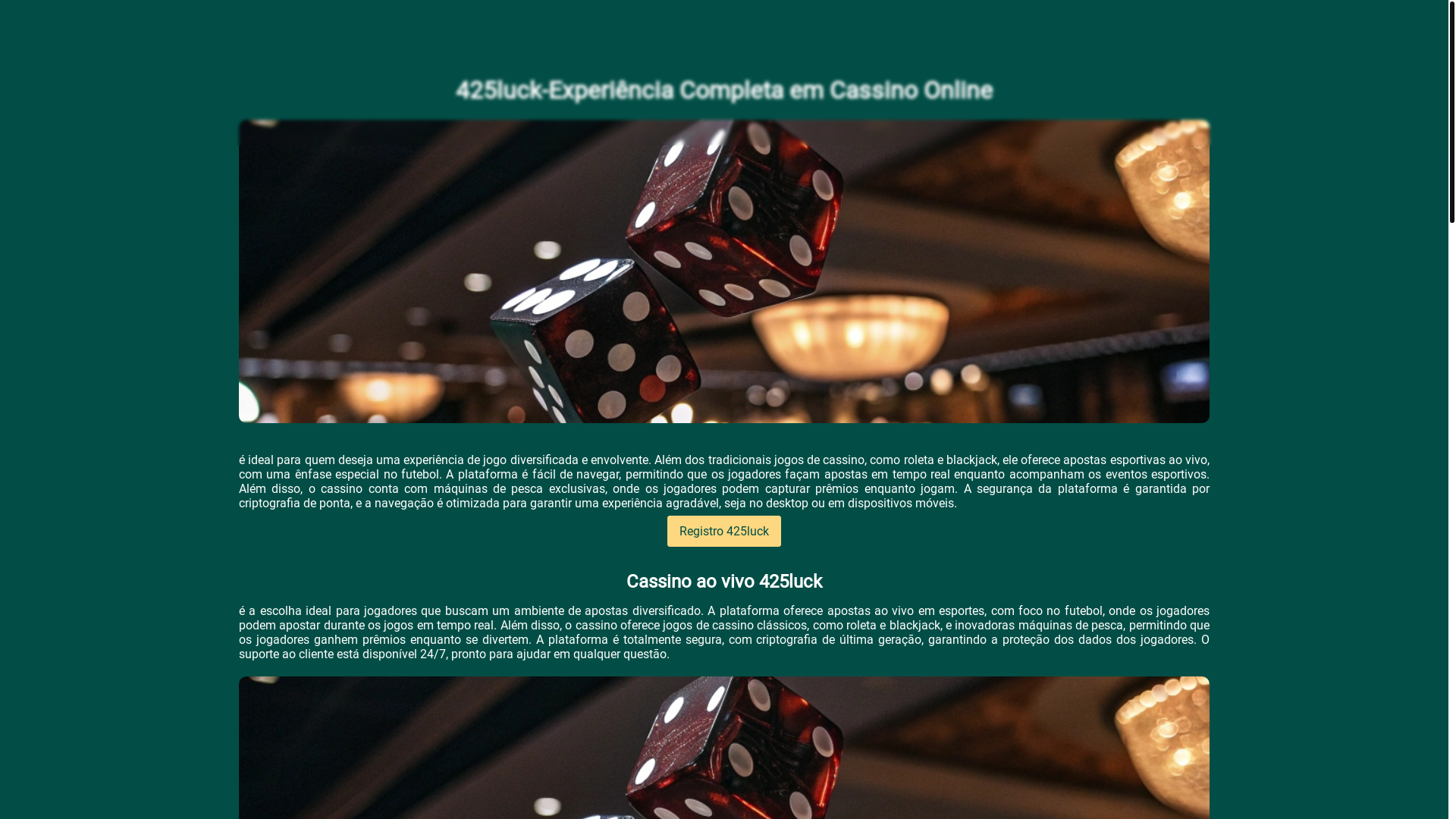 website screenshot of https://425luck-win.com/
