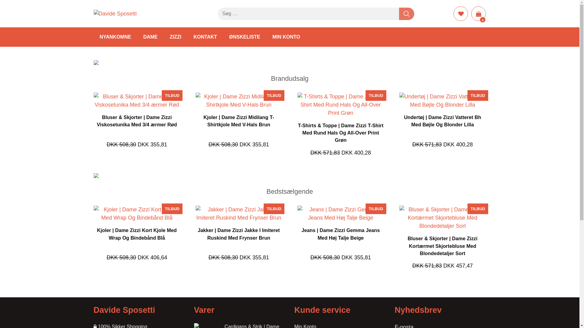 website screenshot of https://davidesposetti.shop/