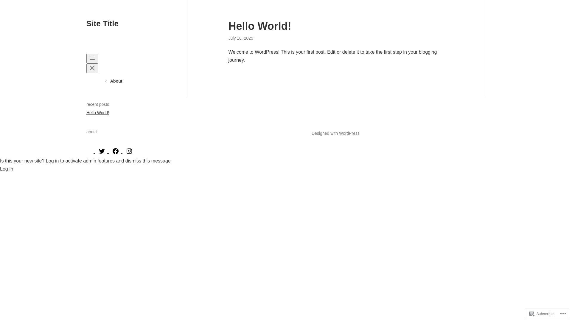 website screenshot of https://sanderstk.com/
