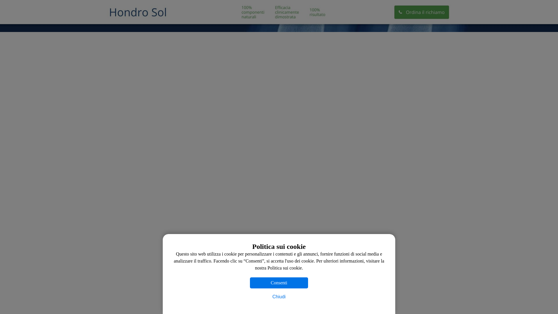 website screenshot of https://hondrosol-tttteste.pages.dev/