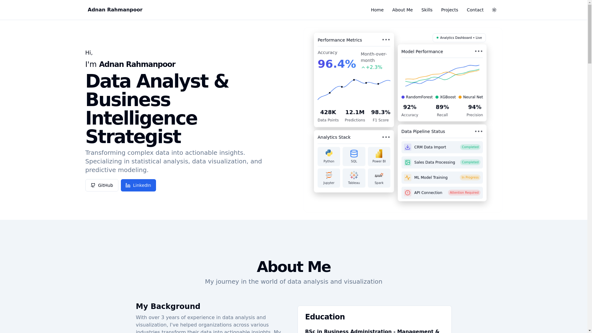 website screenshot of https://adnanrp.com/