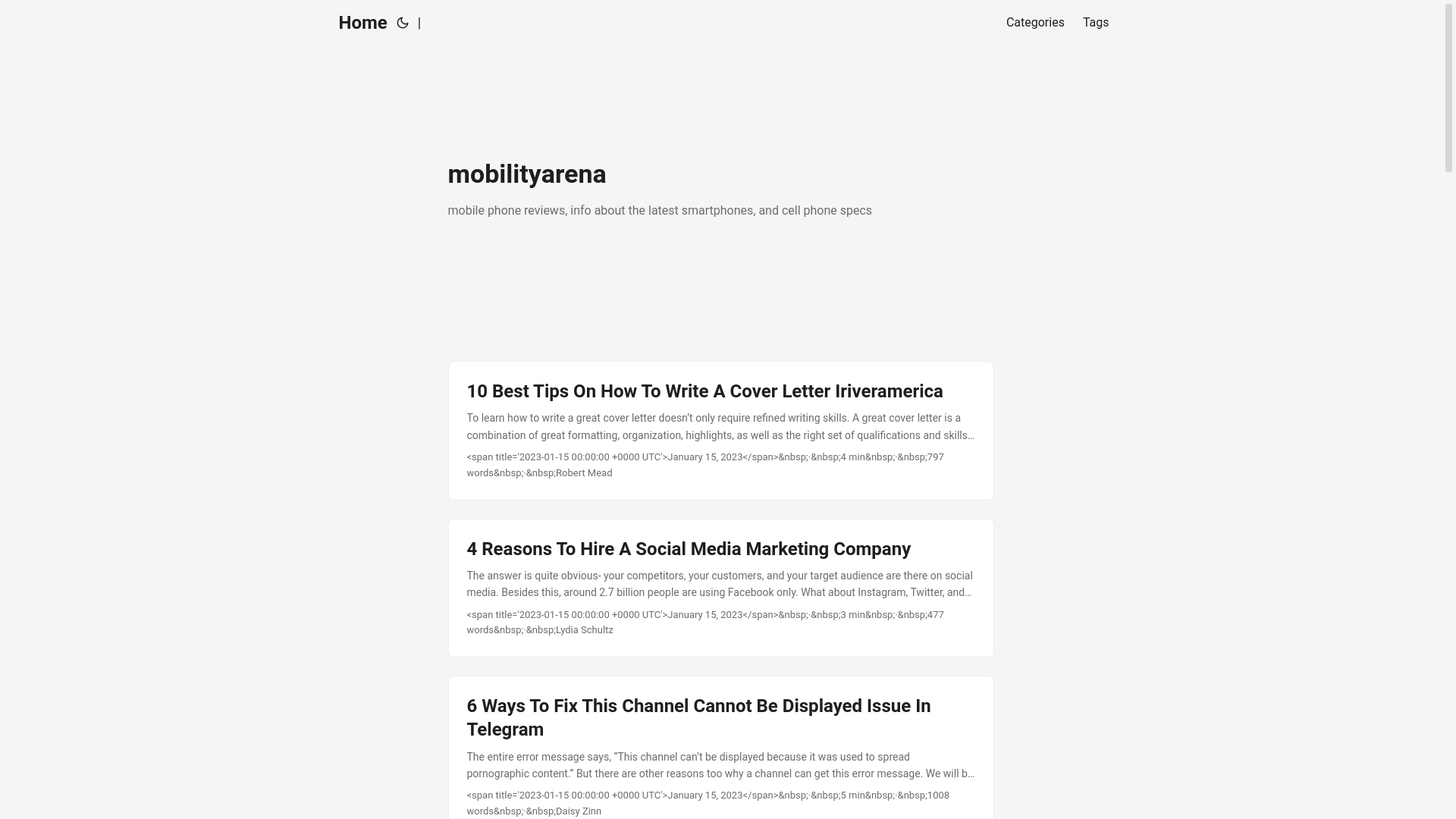 website screenshot of https://mobilityarena25.pages.dev/