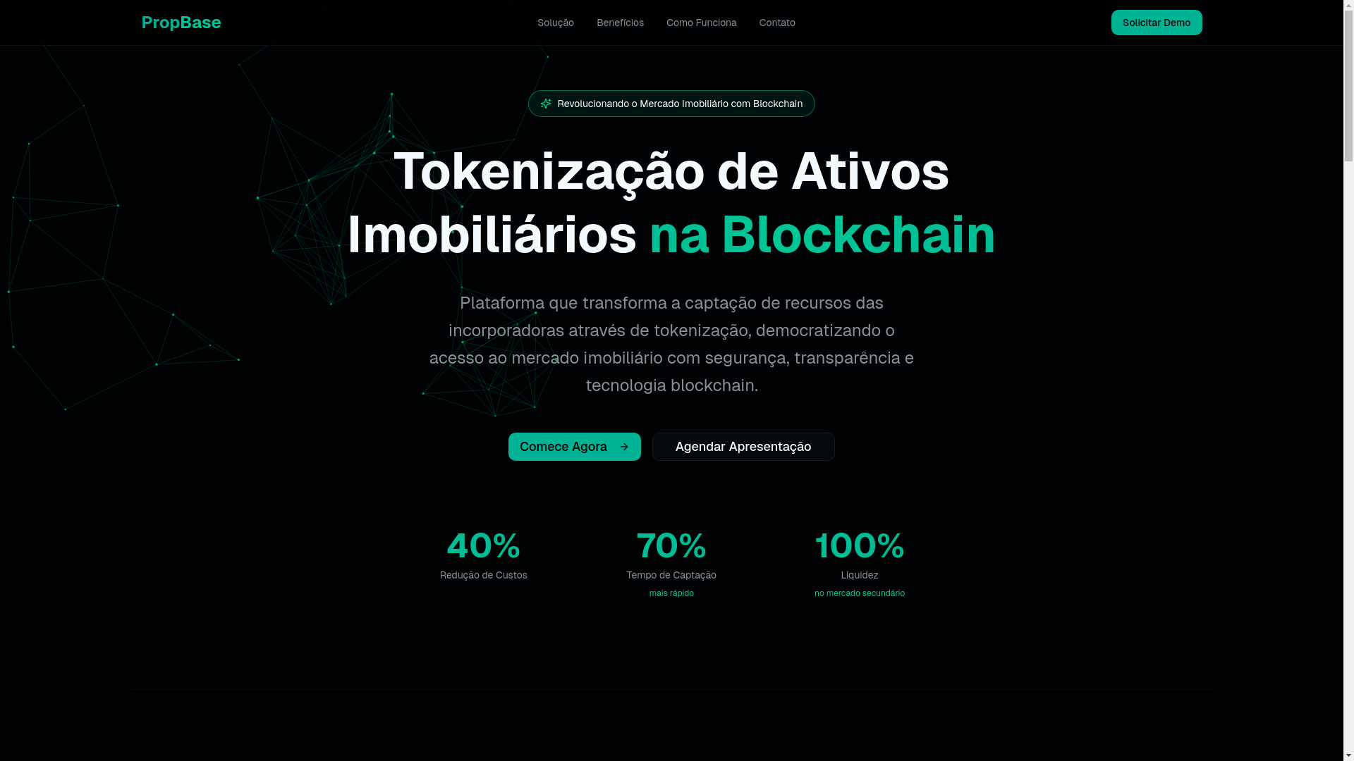 website screenshot of https://propbase.com.br/