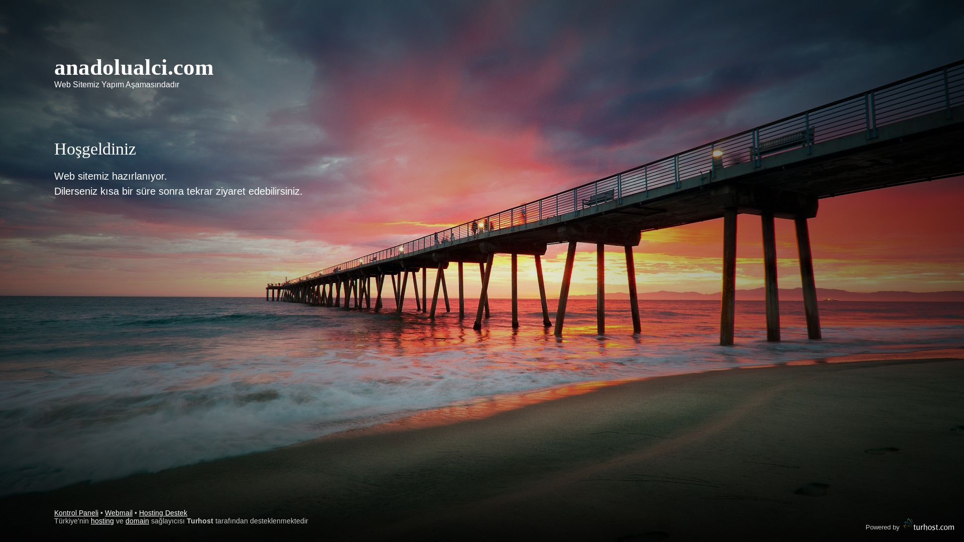 website screenshot of https://anadolualci.com/