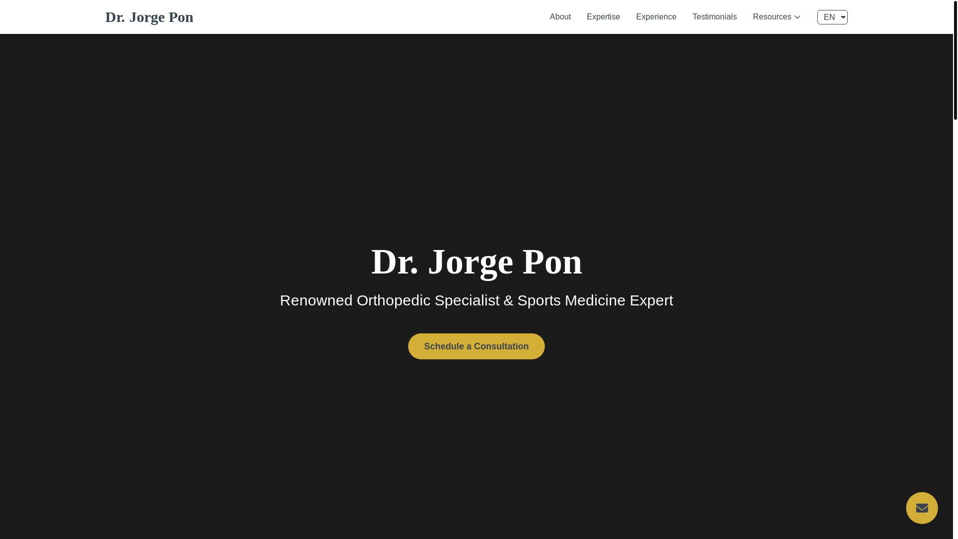 website screenshot of https://jorge-pon-website.pages.dev/
