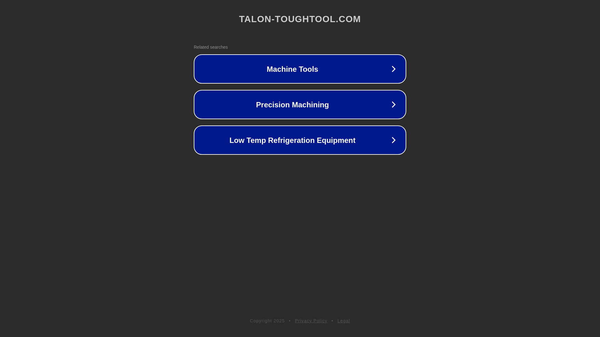 website screenshot of https://talon-toughtool.com/
