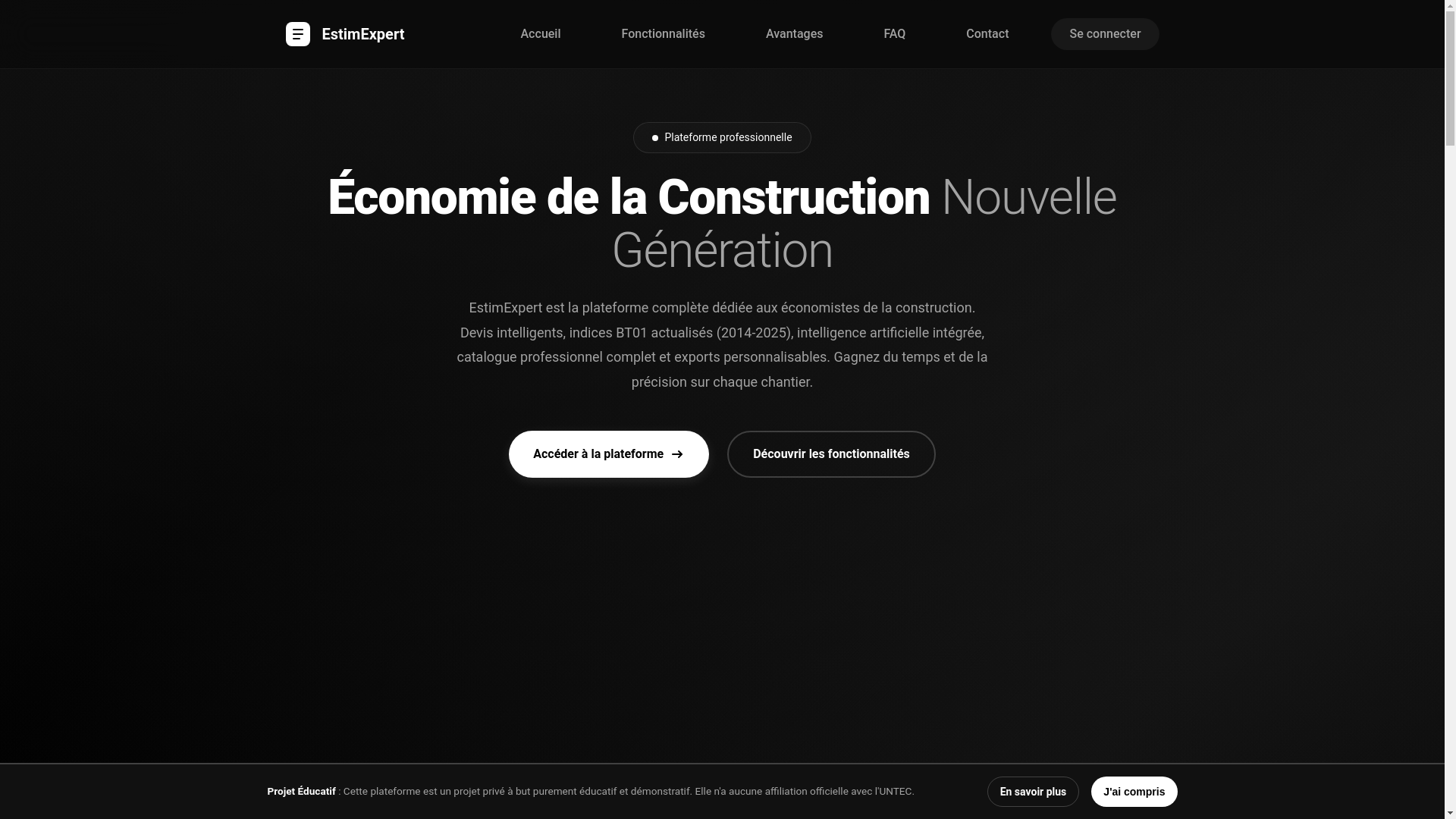 website screenshot of https://btptools.eu/