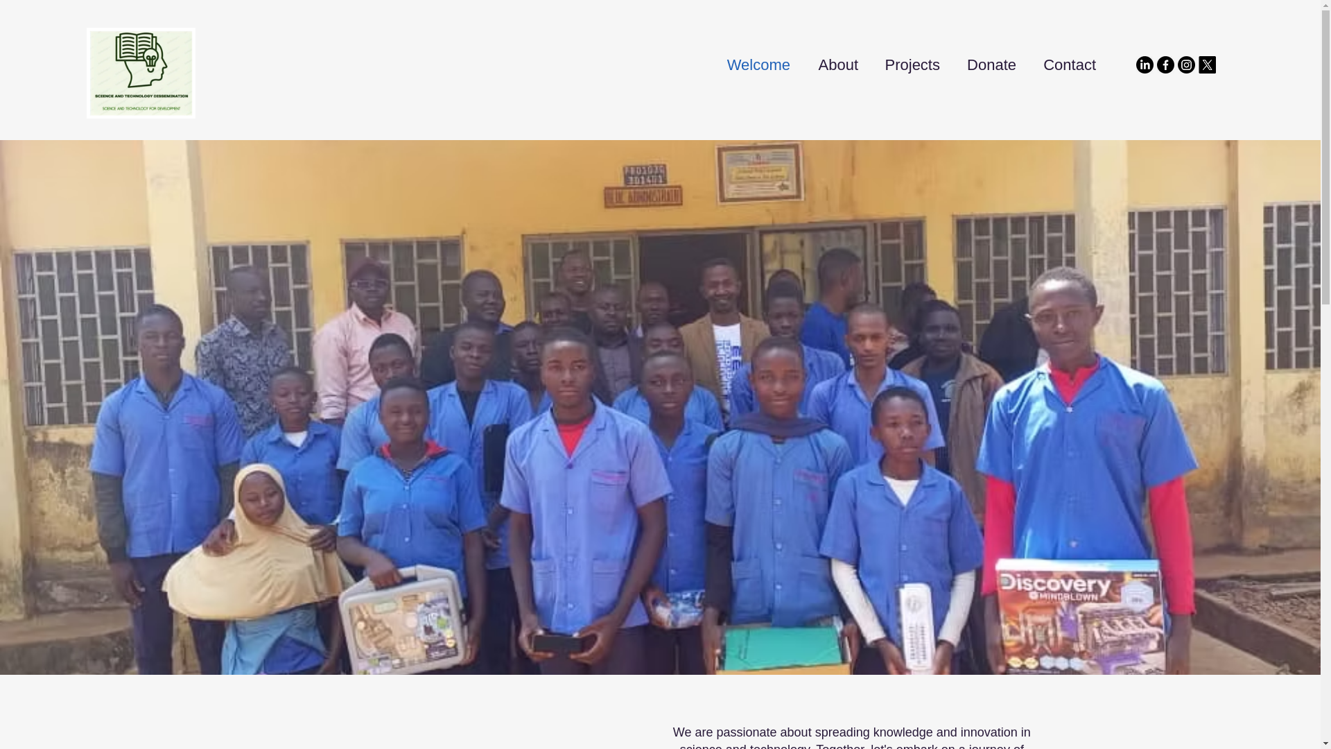 website screenshot of https://scitechdissemination.com/
