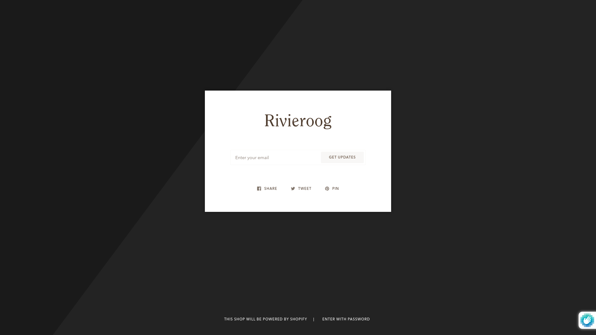 website screenshot of https://rivieroog.shop/