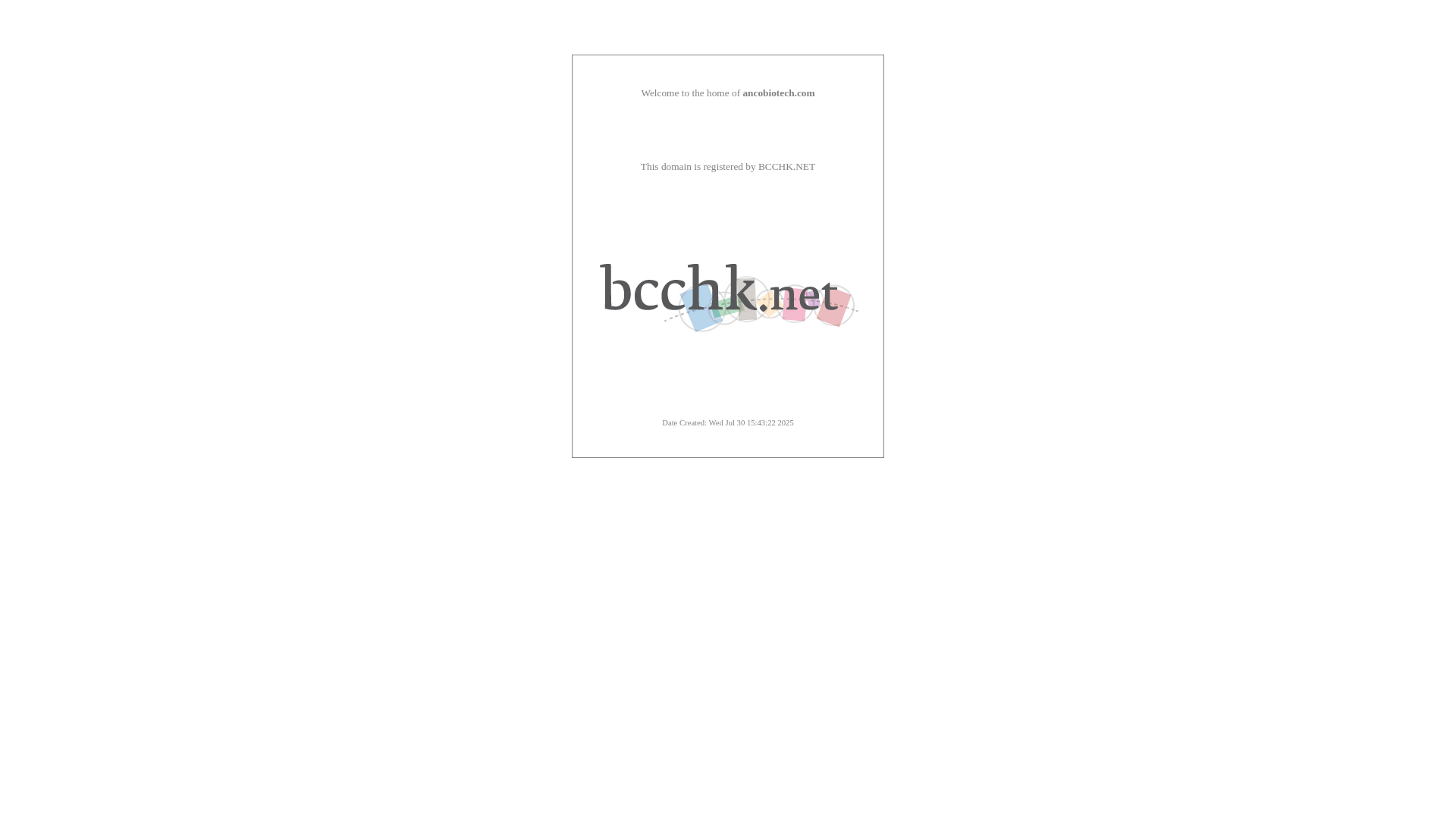 website screenshot of https://ancobiotech.com/