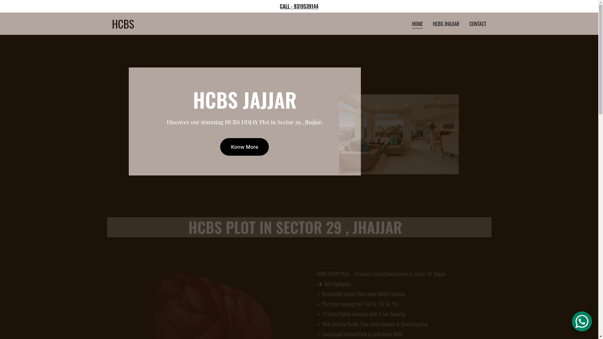 website screenshot of https://sales-hcbs-jhajjar.in/