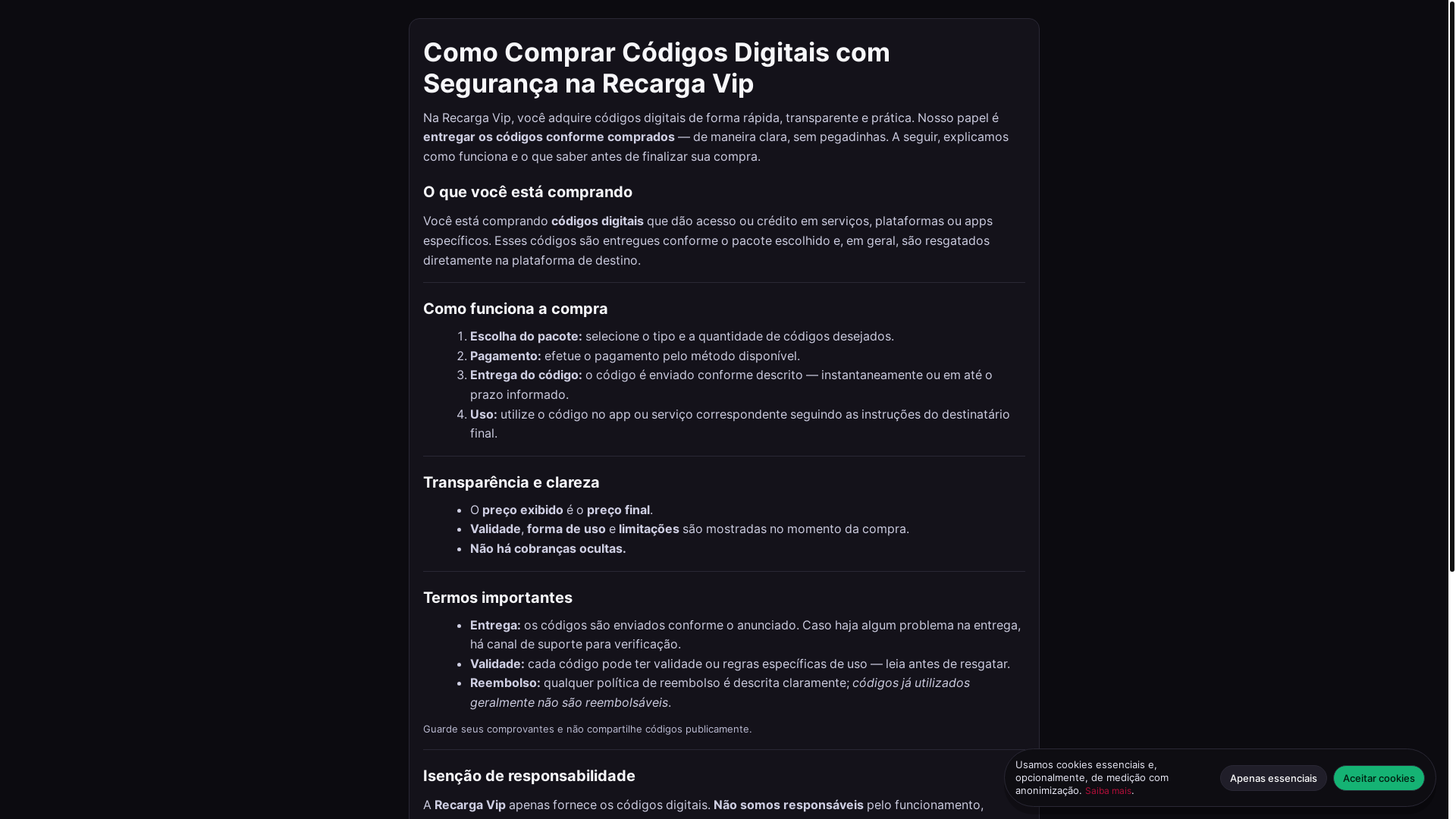 website screenshot of https://pagsegurorecargavip.shop/