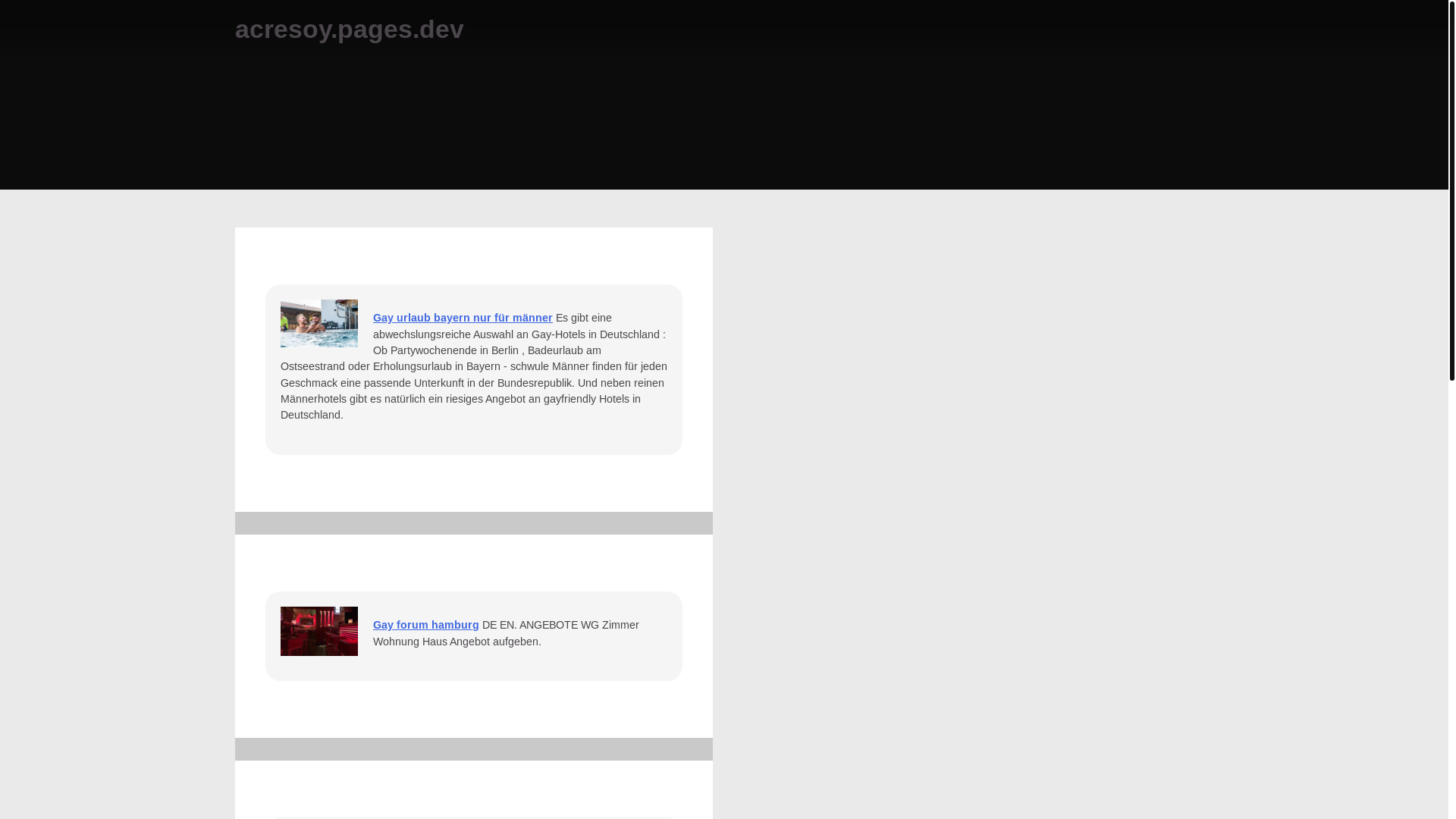 website screenshot of https://acresoy.pages.dev/