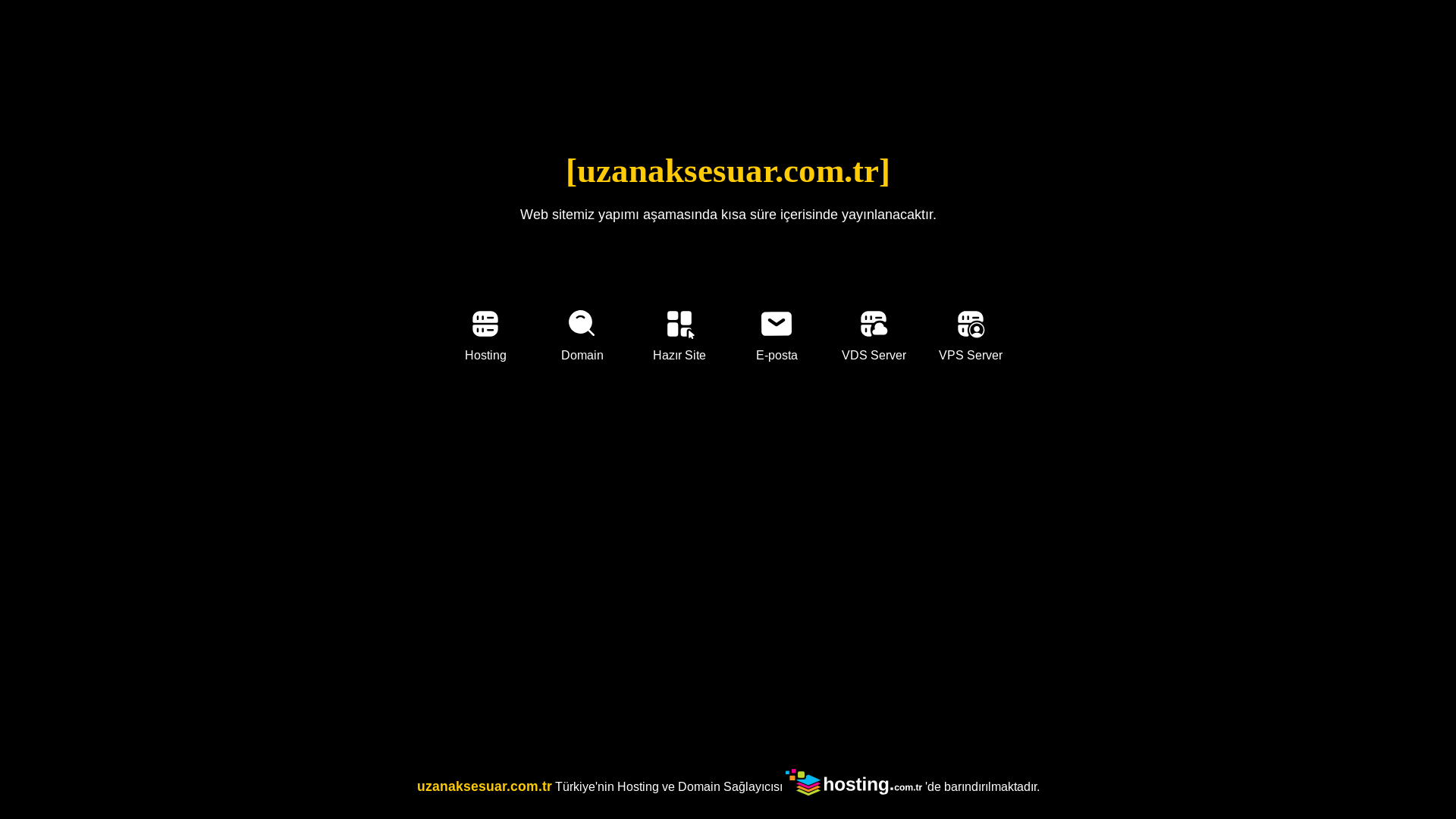 website screenshot of https://uzanaksesuar.com.tr/