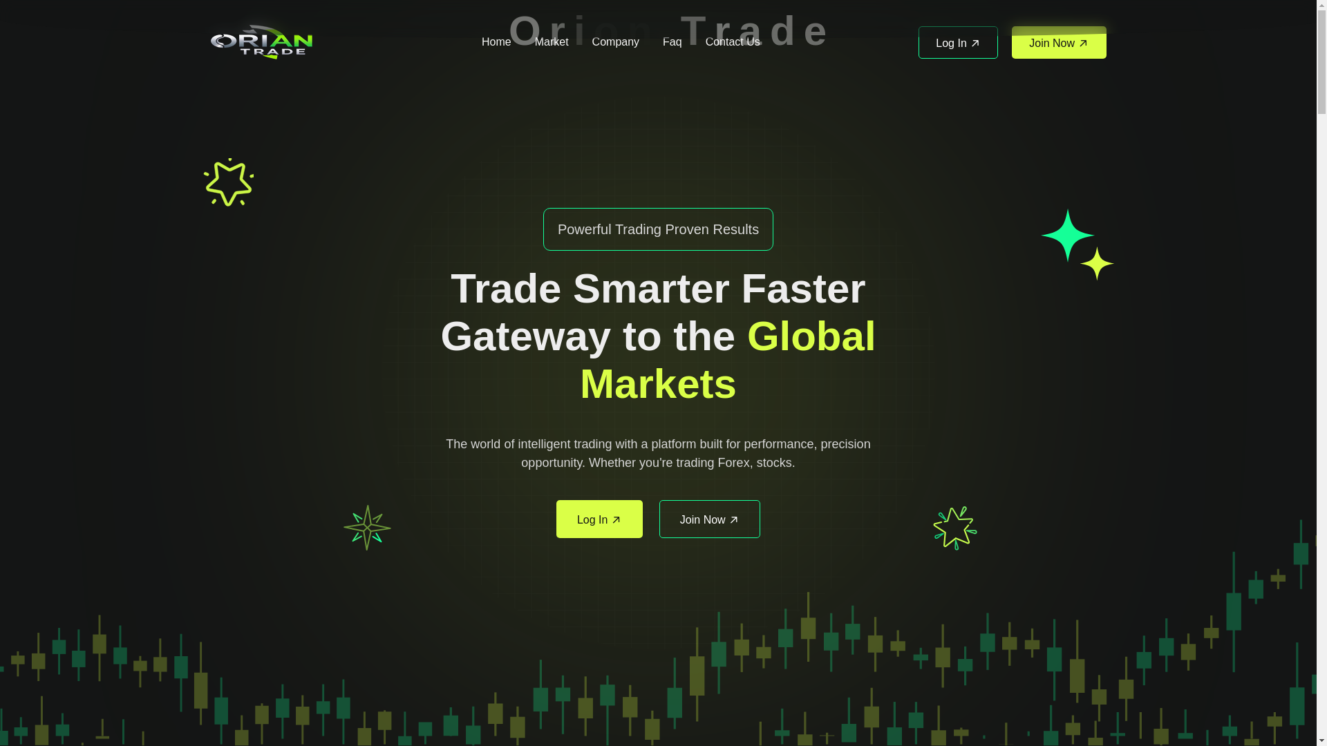 website screenshot of https://oriontrade.live/