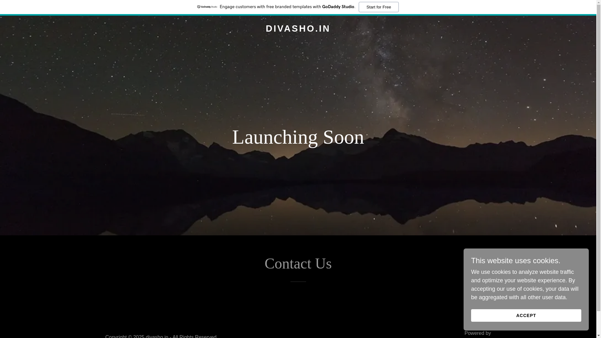 website screenshot of https://divasho.in/