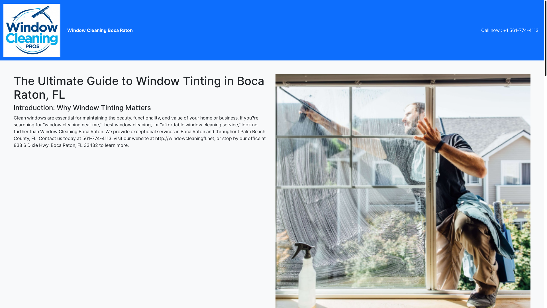 website screenshot of https://windowcleaning.pages.dev/