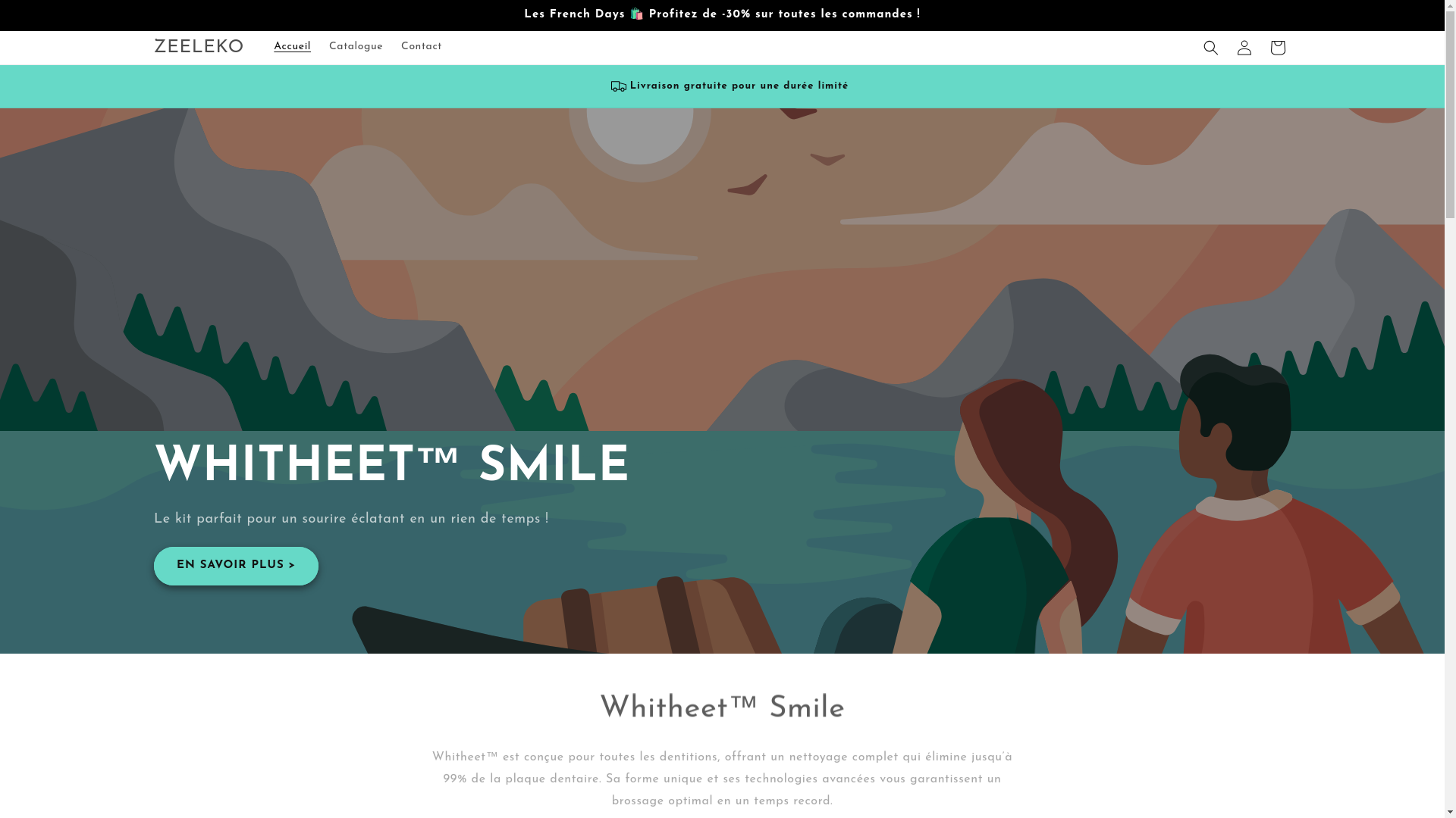 website screenshot of https://zeeleko.ca/