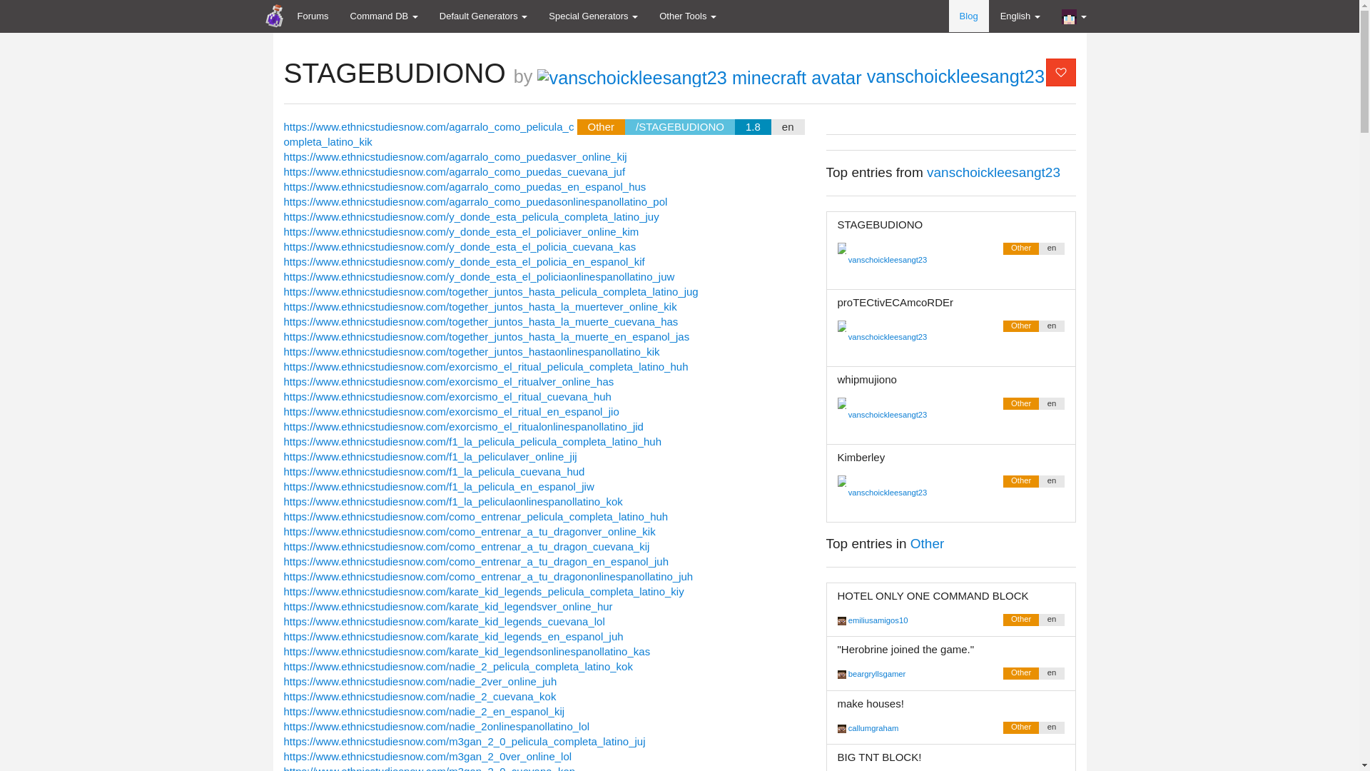 website screenshot of https://minecraftcommand.science/commands/84345