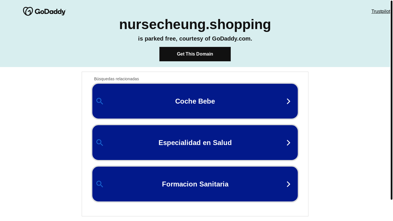 website screenshot of https://nursecheung.shopping/