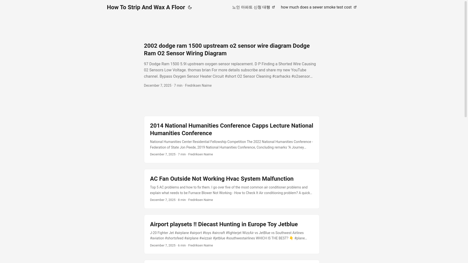 website screenshot of https://howtostripandwaxafloor.pages.dev/