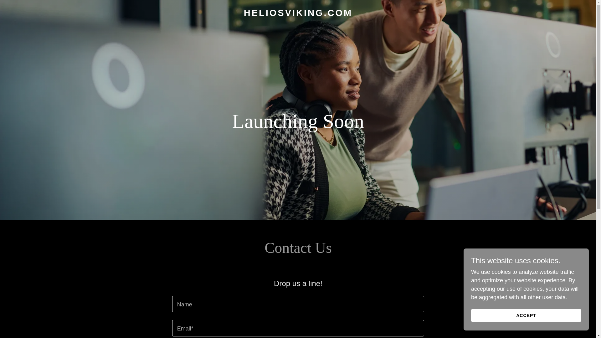 website screenshot of https://heliosviking.com/