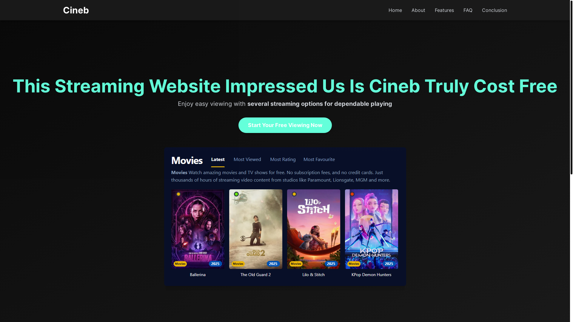 website screenshot of https://cineb-d1jk.pages.dev/