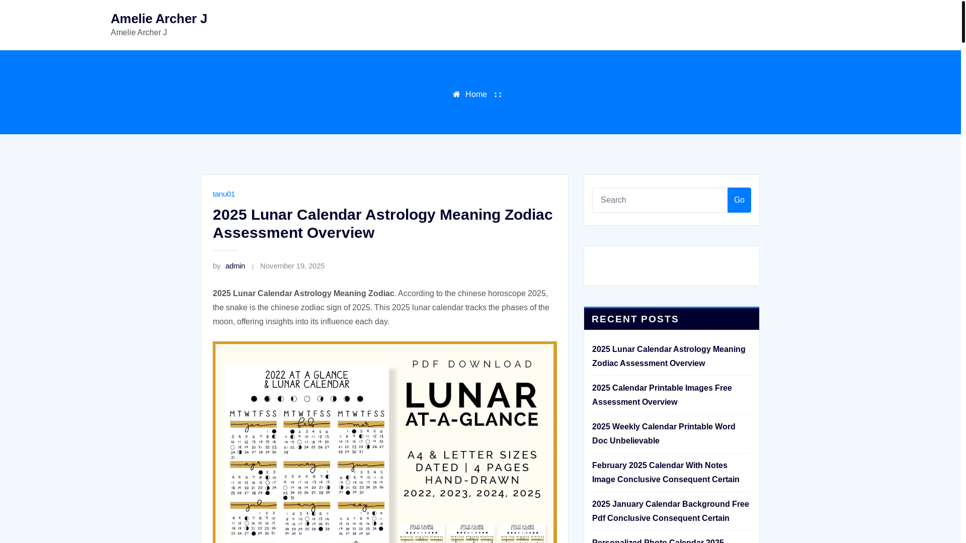 website screenshot of https://ameliearcherj.pages.dev/