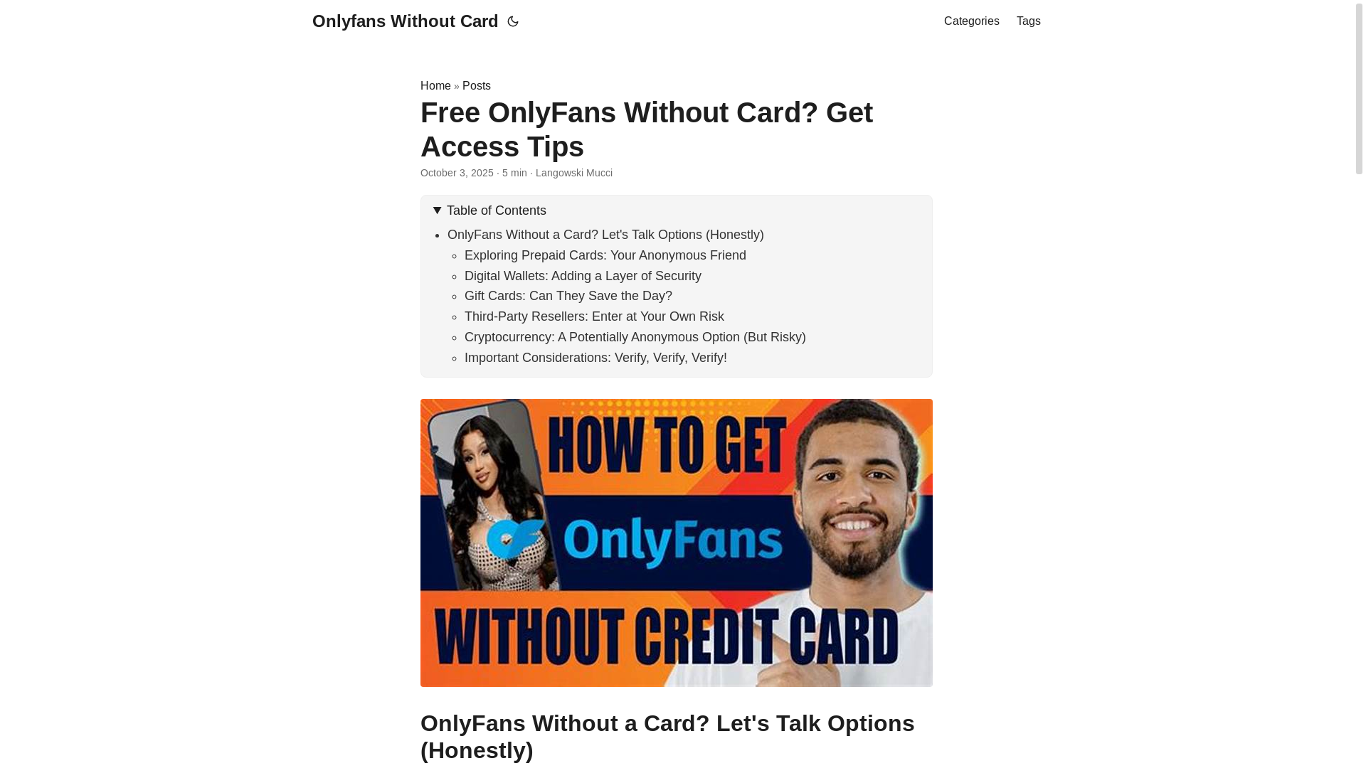 website screenshot of https://onlyfans-without-card.pages.dev/