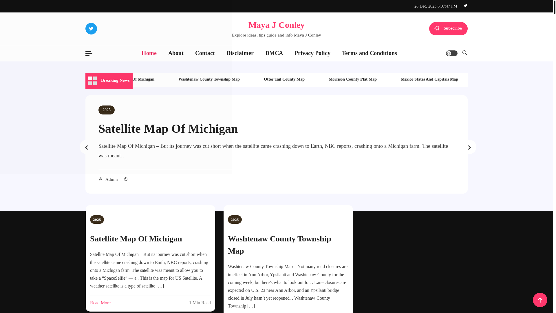 website screenshot of https://mayajconley.pages.dev/