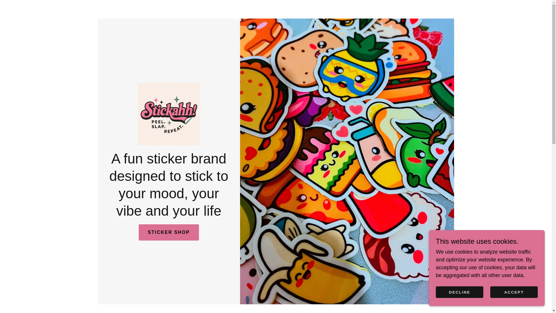 website screenshot of https://stickahh.co.uk/