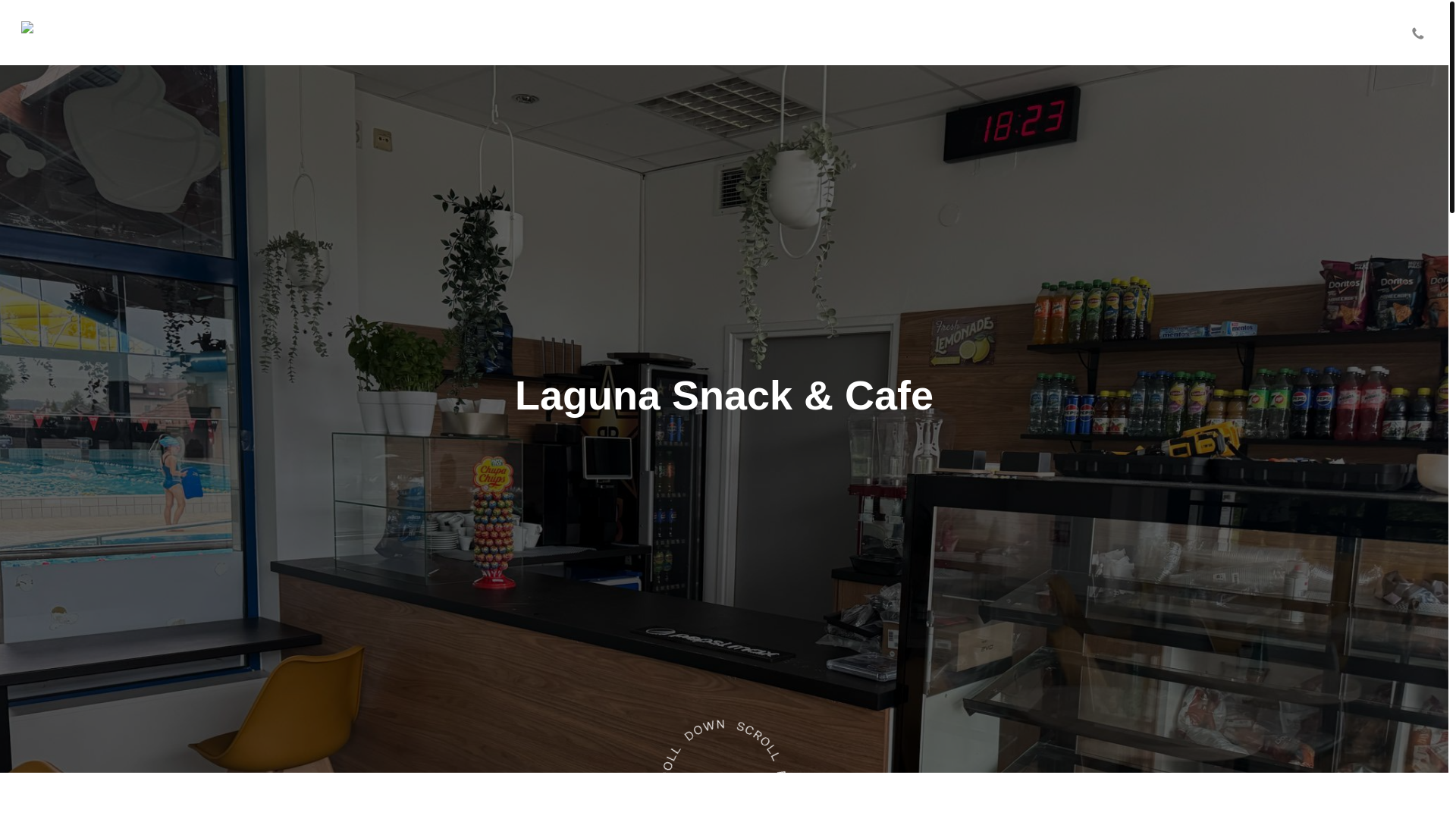 website screenshot of https://lagunacafesnack.pl/