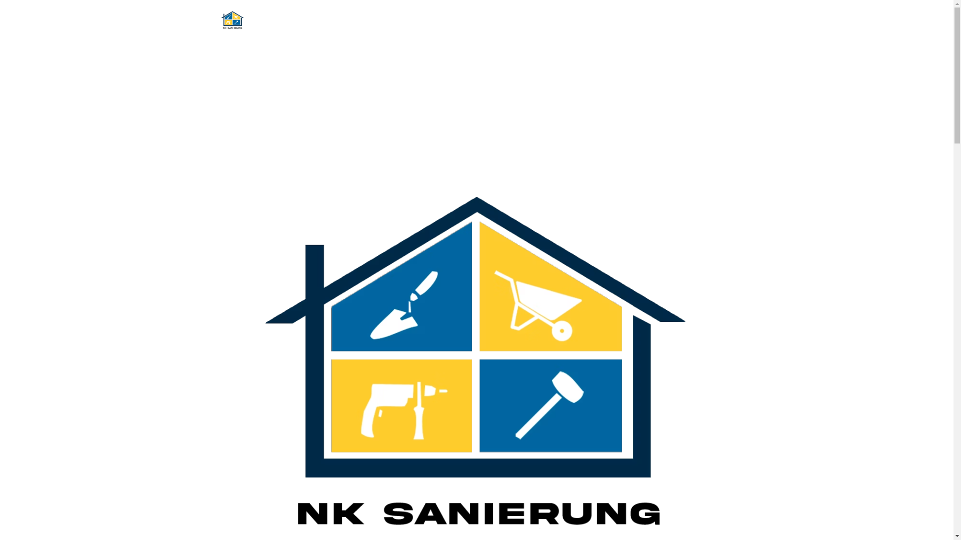 website screenshot of https://nksanierung.de/
