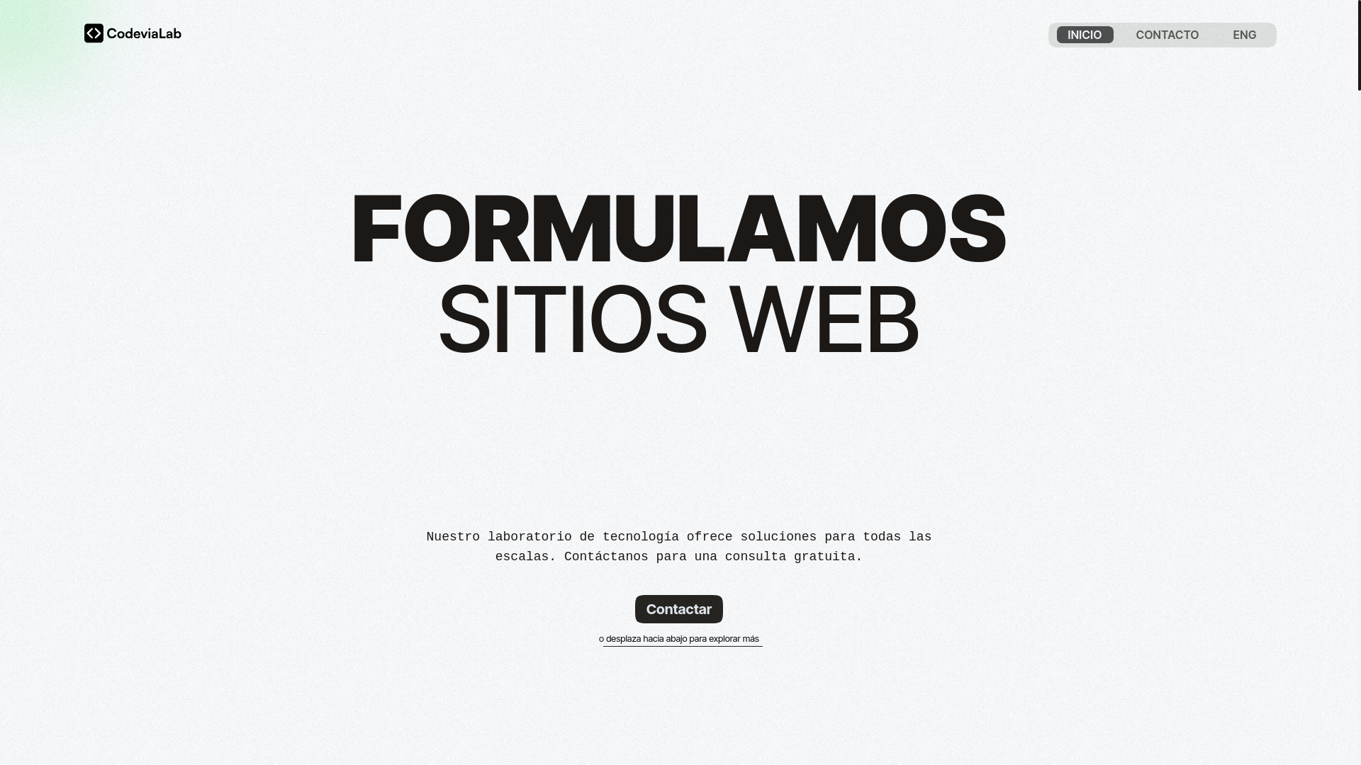 website screenshot of https://codevialab-site.pages.dev/