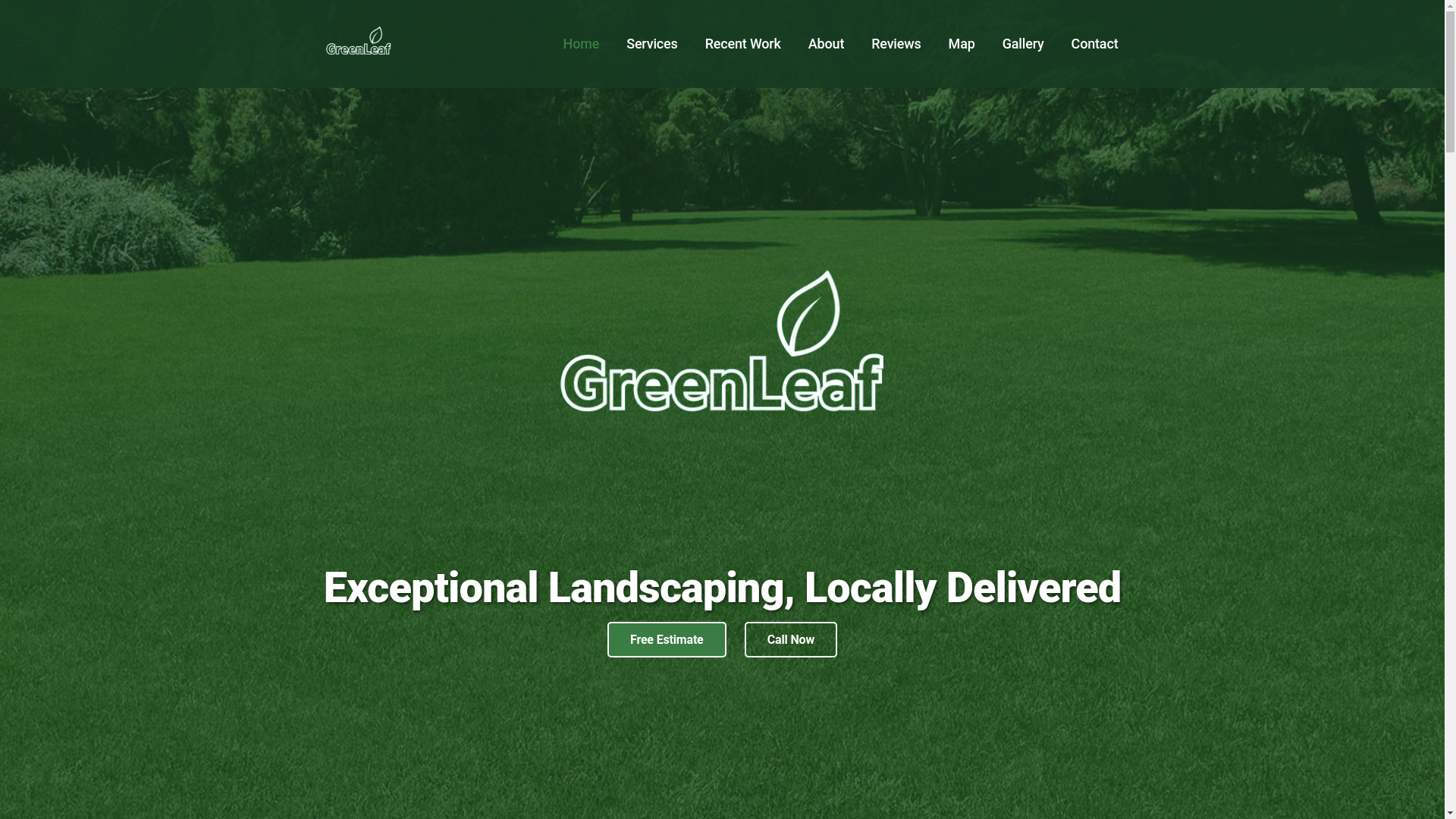 website screenshot of https://mahoneylandscapingllc.com/