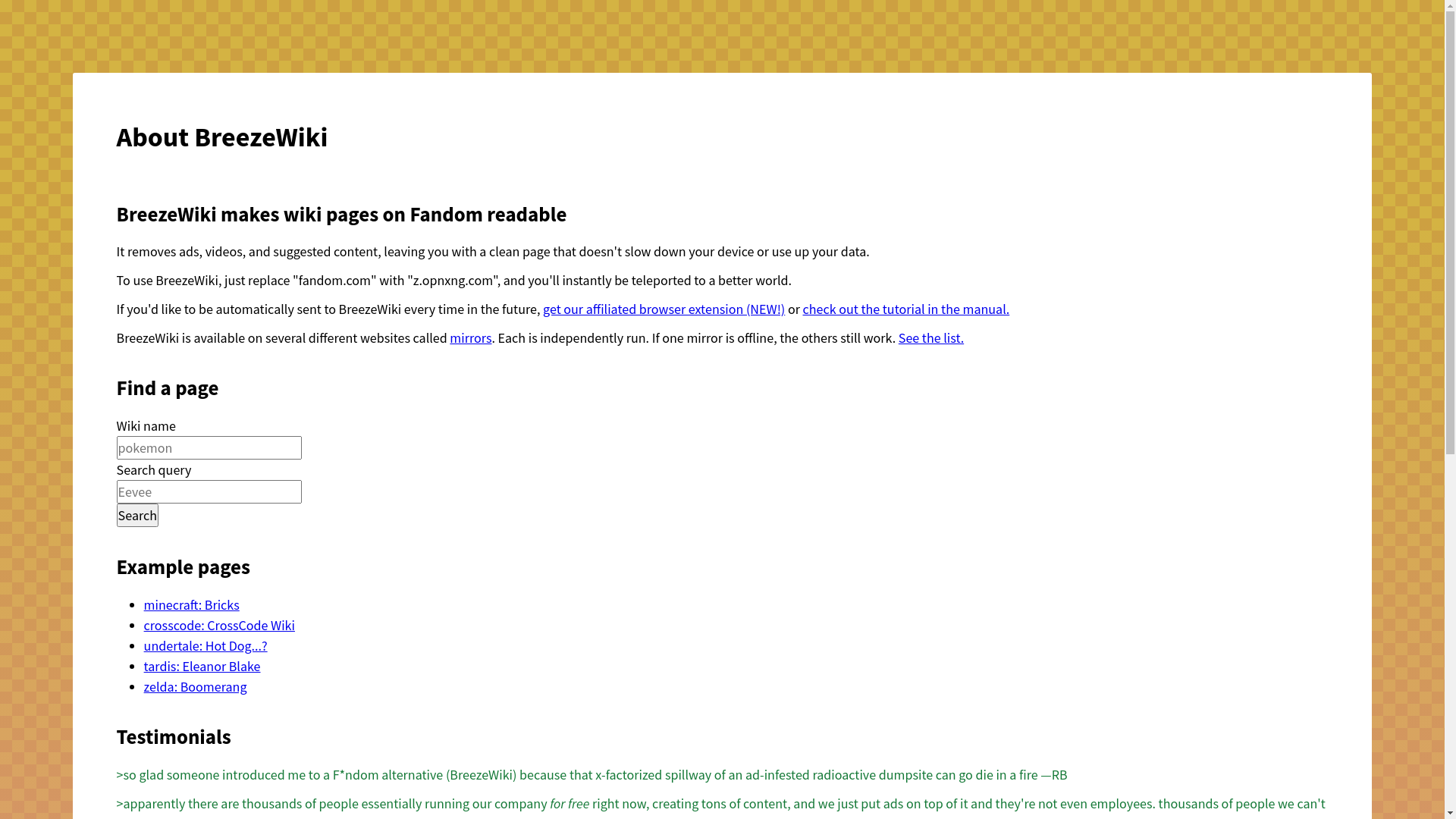 website screenshot of https://z.opnxng.com/
