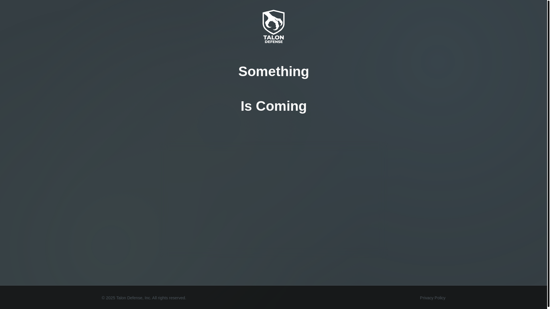 website screenshot of https://talondefense.pages.dev/