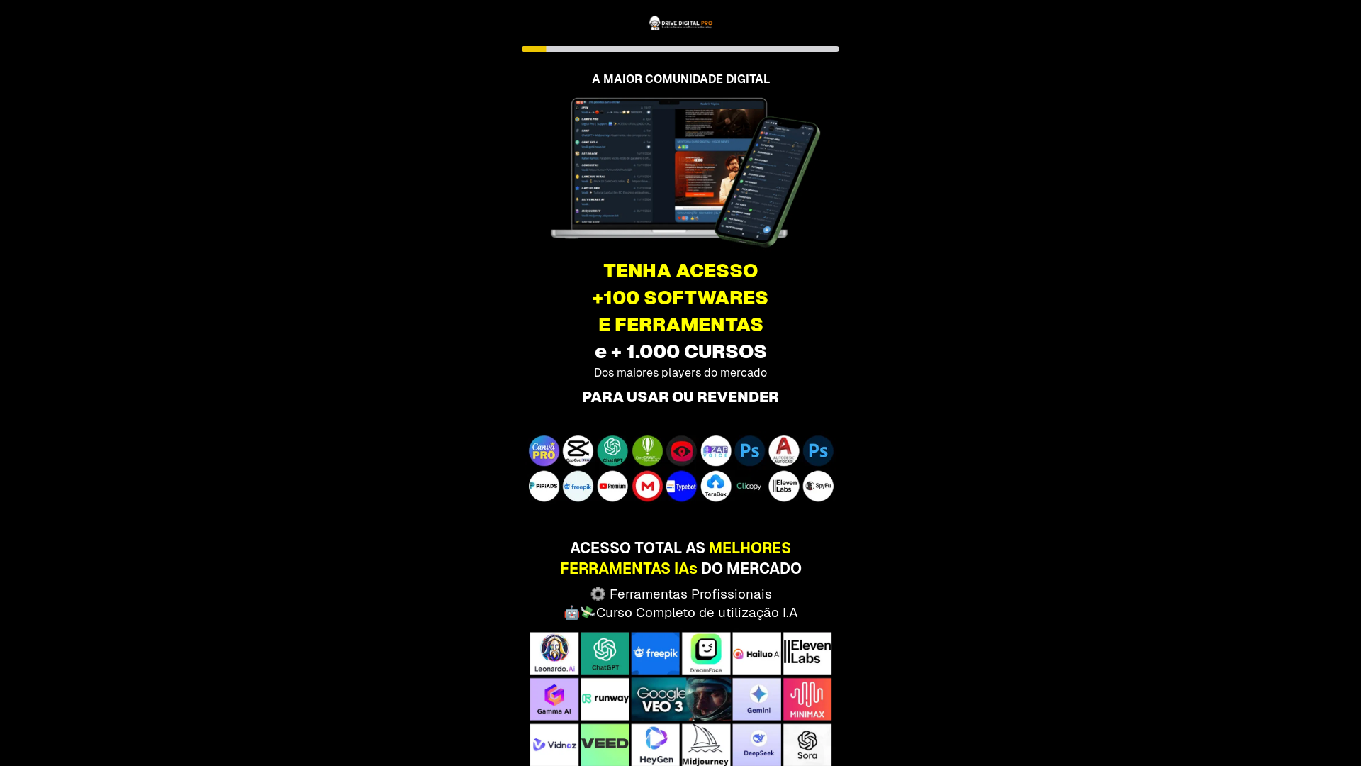 website screenshot of https://inteligenciamkt.site/