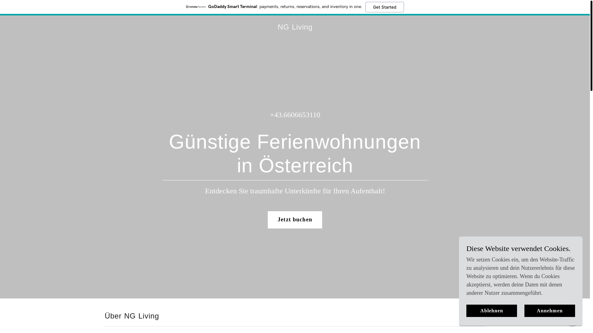 website screenshot of https://ngliving.at/