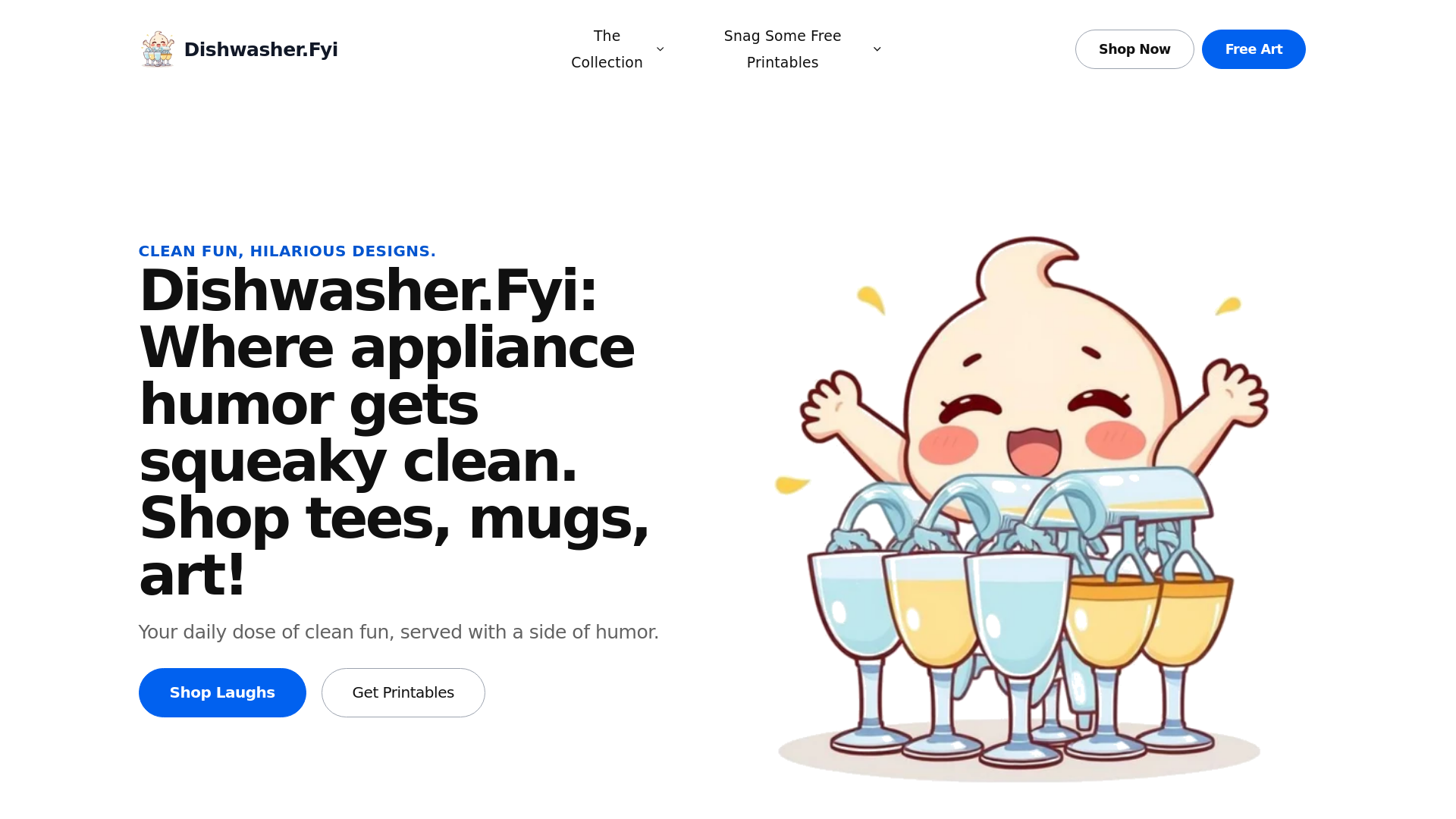 website screenshot of https://dishwasher-fyi.pages.dev/