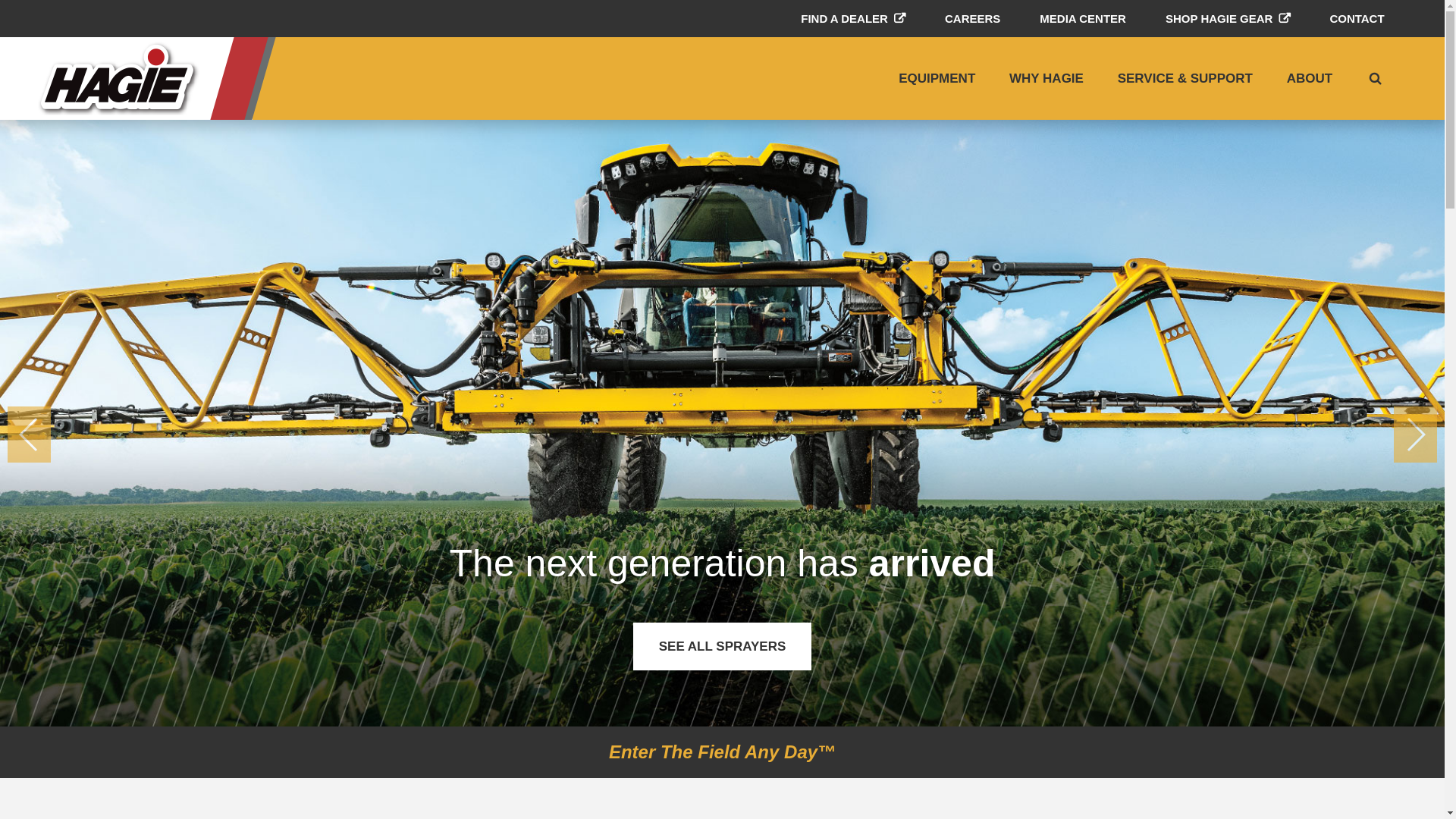 website screenshot of https://hagie.us/