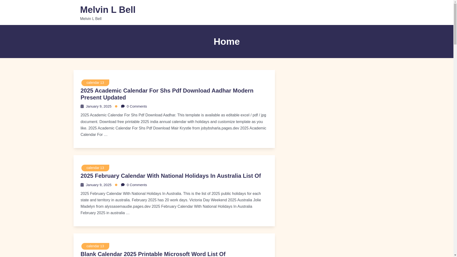 website screenshot of https://melvinlbells.pages.dev/