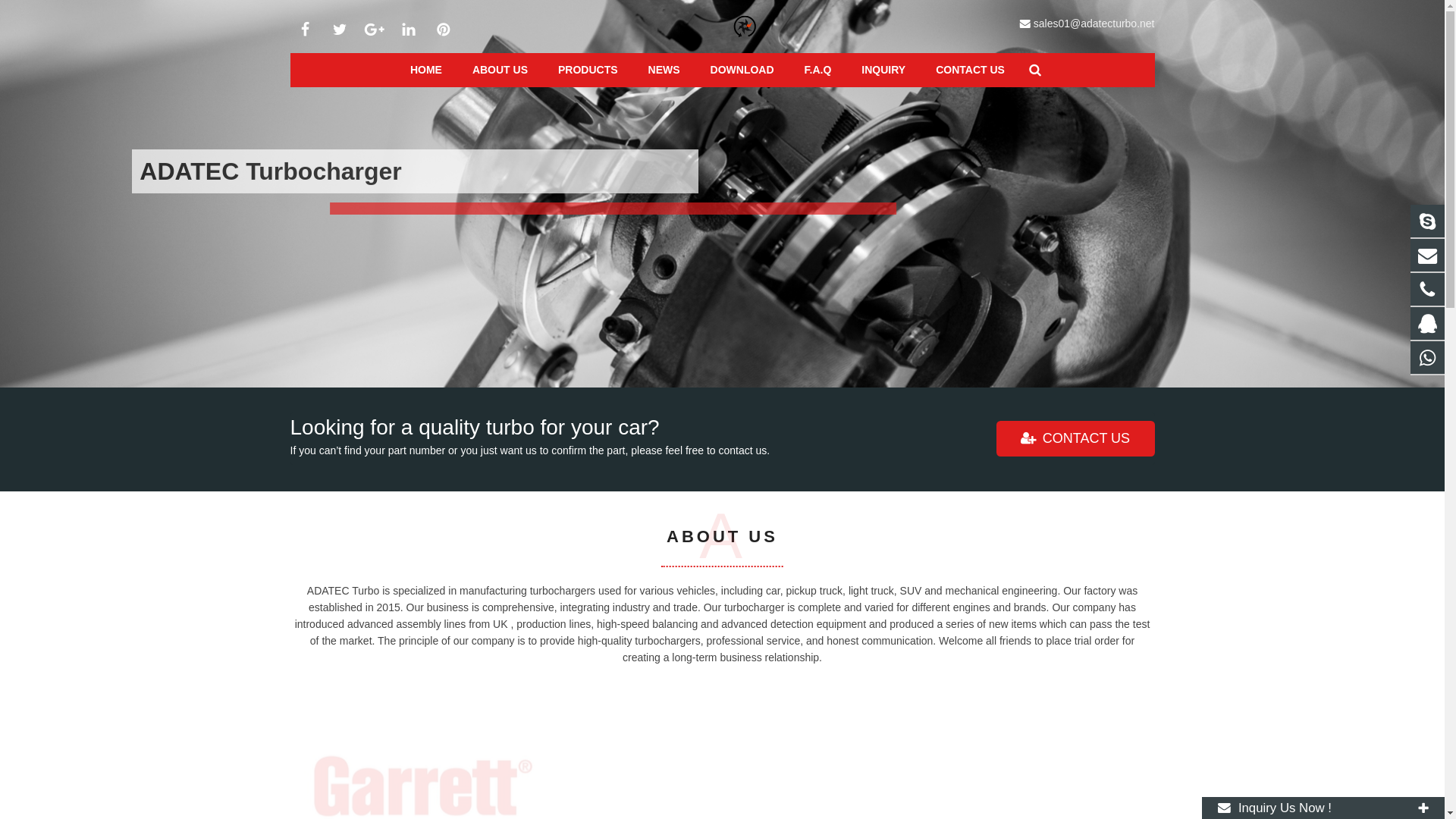 website screenshot of https://adatecturbo.net/
