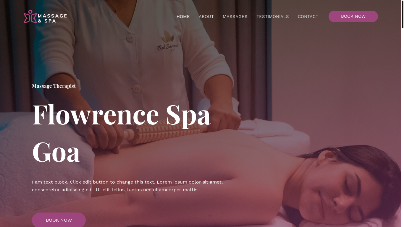 website screenshot of https://flowrencespagoa.com/