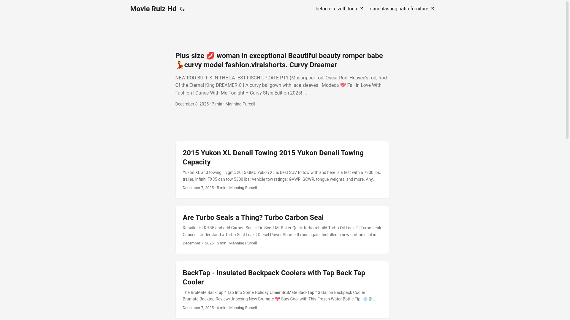 website screenshot of https://movierulzhd2.pages.dev/