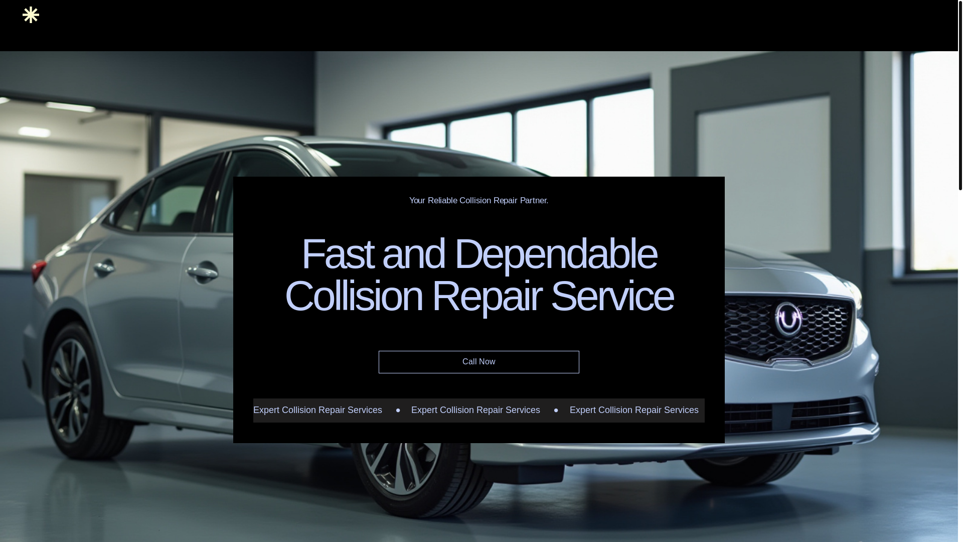 website screenshot of https://collisionrepairofcordova.com/