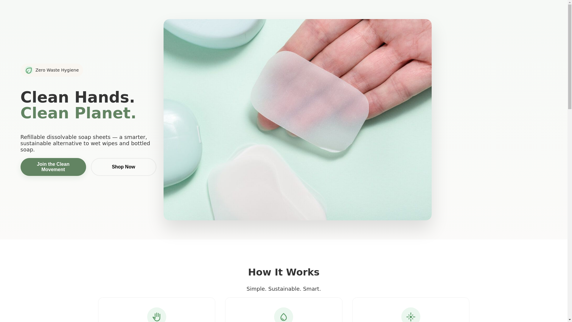 website screenshot of https://leafsoap.pages.dev/